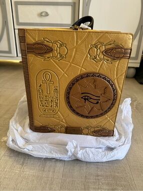 Loungefly Universal Studios The Mummy book of the living backpack New With Tags